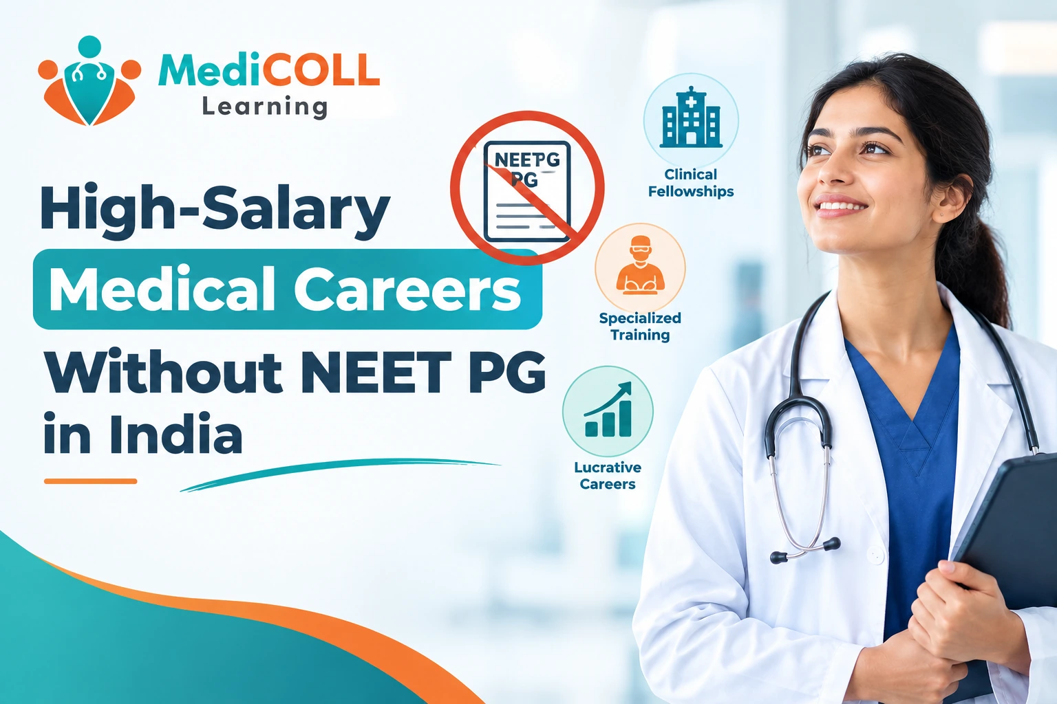 High-Salary Medical Careers Without NEET PG in India
